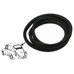 Uszczelka szyby tylnej pod klin alu T1 57-64
