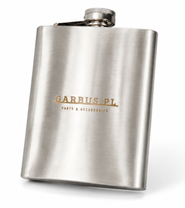 Piersiówka stalowa 200ml GARBUS.PL