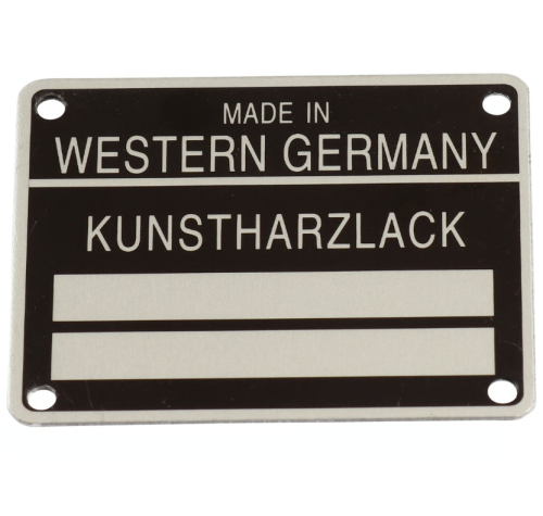 Naklejka Kunstharzlack znamionowa Porsche 911 -80