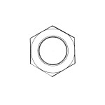 Nakrętka do montażu prawego lusterka T1 Cabrio 67-