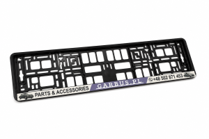 Ramka tablicy rejestracyjnej 520×114 mm