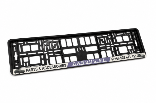 Ramka tablicy rejestracyjnej 520×114 mm