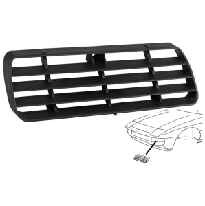 Grill czarny w zderzak 924 78-86