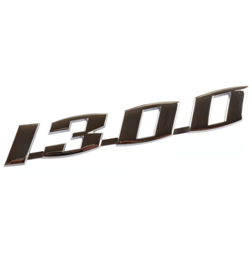 Emblemat klapy tylnej '1300' metalowy T1
