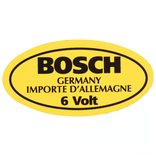 Naklejka cewki zapłonowej Bosch 6V 356 50-65