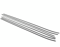 Listwy ozdobne czarne (zestaw) Golf mk1 mk1 74-93