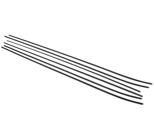 Listwy ozdobne czarne (zestaw) Golf mk1 mk1 74-93
