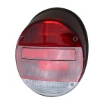 Lampa tylna uniwersalna "stopa słonia" czerwona T1