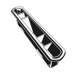 Kratka / wlot wentylacyjny boczny T1 64-