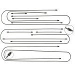 Zestaw sztyw. przewodów hamulcowych T25 S bez ABS