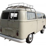 Drabina tylna do bagażnika dachowego stal T2 67-79