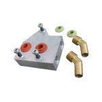 Adapter zewnętrznej chłodnicy oleju podwójny T1