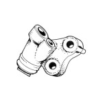 Cylinderek hamul. przedni lewy 25.4mm T1B 55-63