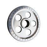 Koło pasowe aluminiowe niebieskie T1