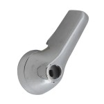 Klamka wewnętrzna drzwi kabiny chrom Bulik 66-67