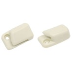 Klipsy daszków przeciwsłonecznych białe T1 66-