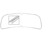Klin aluminiowy szyby przedniej T1 Cabrio 57-64