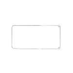 Klin alum. szyby bocznej środkowej z lufcikiem T2