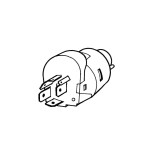 Stacyjka / wyłącznik zapłonu T1 74-