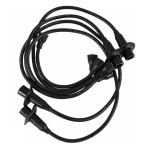 Przewody wysokiego napięcia czarne standardowe T1