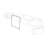 Uszczelka drzwi bocznych przesuwanych prawa T2