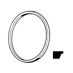 Uszczelka reflektor-nadwozie 2szt T14