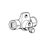 Cylinderek hamulcowy tylny 22mm  T2a -71 T181 -73