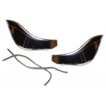 Nakładki na błotniki przednie aluminium T1