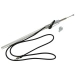 Antena skośna z chromowaną stopką T1 66-,  T3