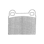 Klocki hamulcowe prostokątne 62x56x15mm  Typ3 71-