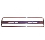 Ramka tablicy rejestracyjnej chrom 52x11cm T1