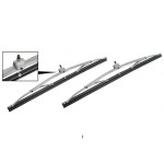 Pióra wycieraczek srebrne 285mm 2szt T14 -66