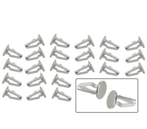 Spinki zaczepy boczków drzwi tapicerki T2 25szt.