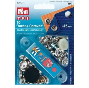 Zatrzaski / napy / klipsy ze śrubami zestaw T1