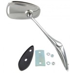 Lusterko zewnętrzne uniwersalne nierdzewka T1 -65