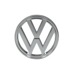 Emblemat klapy przedniej 'VW' chrom T2b 72-79