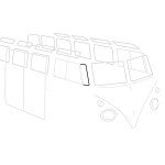 Uszczelka szybki uchylnej prawa T1 Bulik 53-67