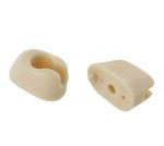 Klipsy daszków przeciwsłonecznych białe T1 64-66