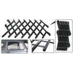 Kratka antywłamaniowa na okno czarna T1