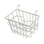 Koszyk z uchwytami na kubki kremowy Bulik T1 55-67