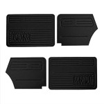 Boczki drzwi i panele tylne czarne T1 Cabrio 66-72