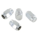 Nakrętka śruby koła stalowa chromowana 4 szt.