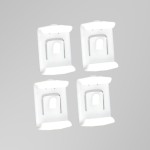 Prowadnice fotela tylne 3-punktowe T1 72- 4szt.