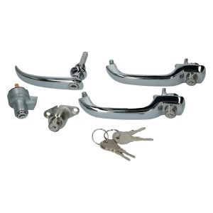 Zestaw klamek i stacyjki z kluczykami Bulik 63-66