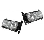 Reflektory kompletne prostokątne T25/T3 Carat