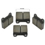 Klocki hamulcowe prostokątne 61,8 mm Typ3 71-