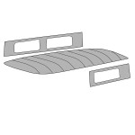 Podsufitka biała winylowa gładka TQ T2a 67-71