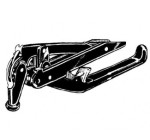 Klamka / rączka składania dachu kabriolet T1 67-